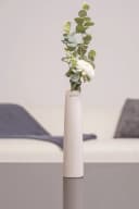TIZIANO Vase Limena Creme Dekofigur Keramik Modern Bild 3