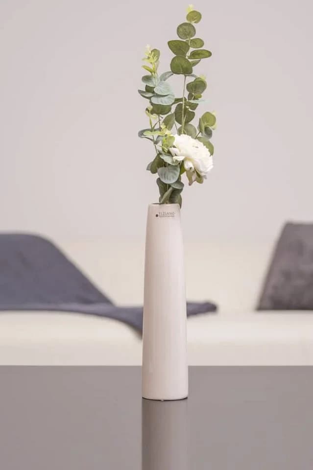 TIZIANO Vase Limena Creme Dekofigur Keramik Modern - Bild 3