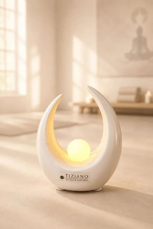 TIZIANO - DESIGN & EMOTIONS Dekofigur Cecita LED creme-weiß - Bild 2