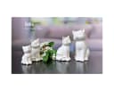 TIZIANO - DESIGN & EMOTIONS Tierfigur Katze Bella cremeweiß Keramik Bild 1