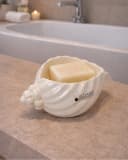 TIZIANO Capella Muschelschale Creme-Weiß Design Dekofigur Bild 1