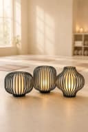 TIZIANO - DESIGN & EMOTIONS Dekolicht Atrani LED Metall grau Bild 1