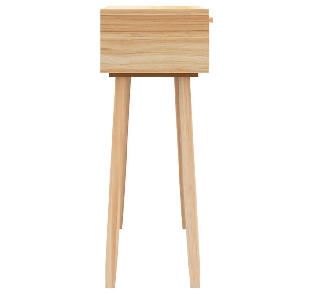 furnicato Konsolentisch Skandinavisch Braun mit Schubladen - Bild 5