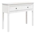 furnicato Konsolentisch Klassisch Weiß Massivholz Bild 1