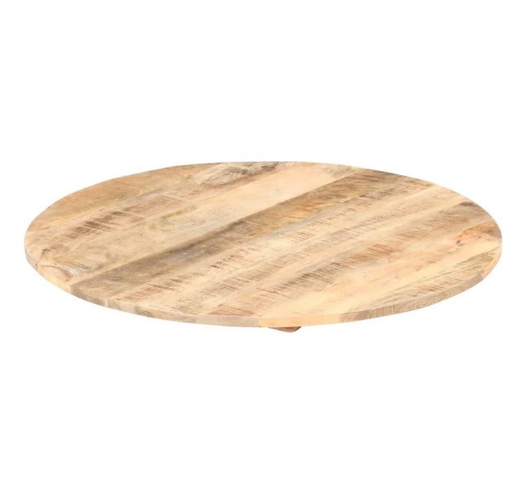furnicato Esstischplatte Esche 40 cm Durchmesser Vollholz