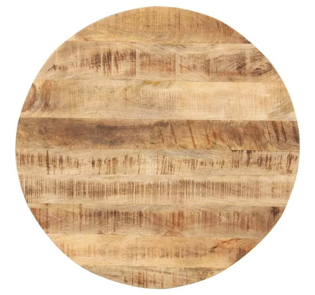 furnicato Esstischplatte Esche 40 cm Durchmesser Vollholz - Bild 2