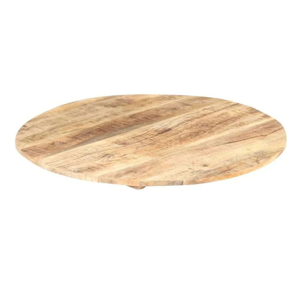 furnicato Esstischplatte Esche 40 cm Durchmesser Vollholz - Bild 5