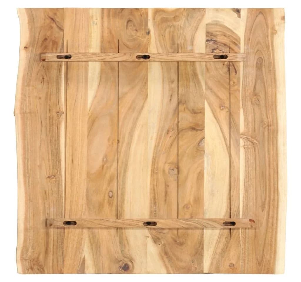 furnicato Tischplatte Massivholz 58x60x2,5 cm