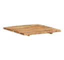 furnicato Tischplatte Massivholz 58x60x2,5 cm Bild 4