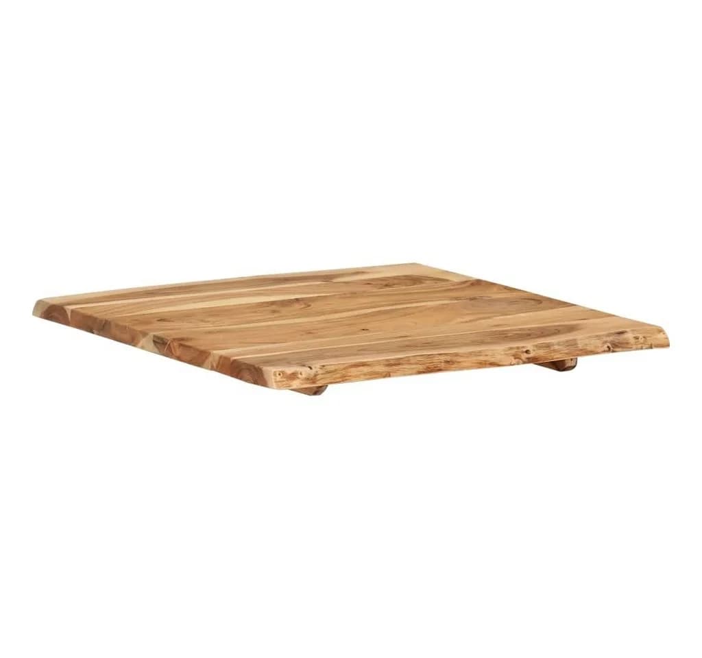 furnicato Tischplatte Massivholz 58x60x2,5 cm - Bild 4