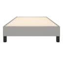 furnicato Boxspring-Bettrahmen Hellgrau Bild 5