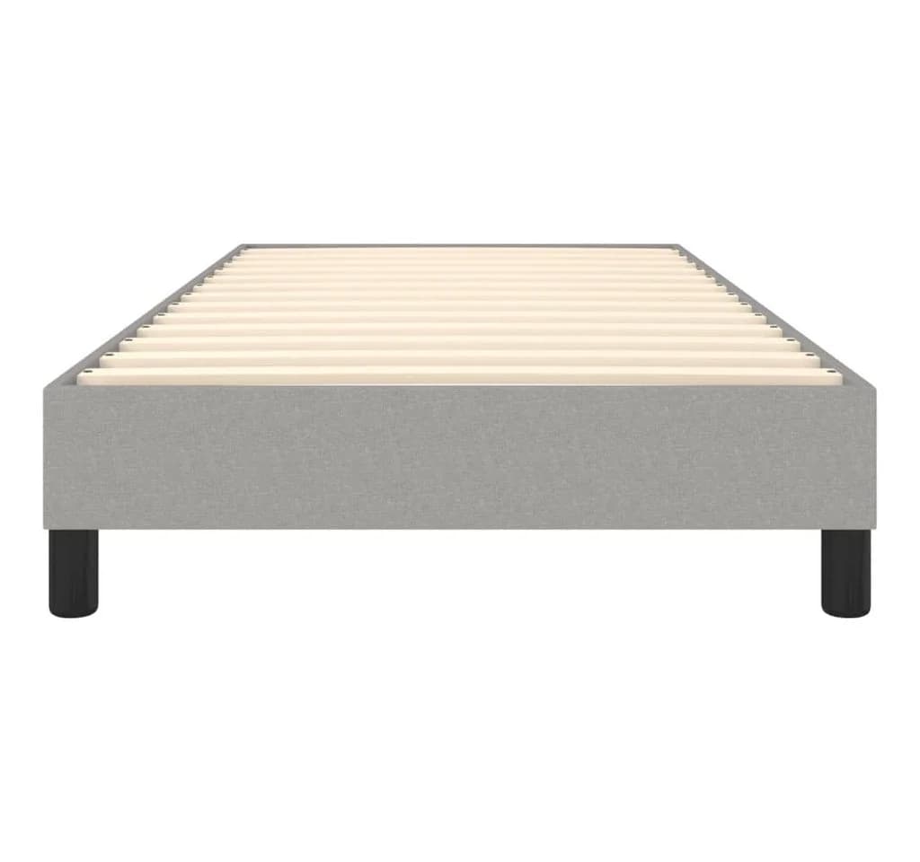 furnicato Boxspring-Bettrahmen Hellgrau - Bild 5