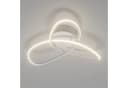 LQWELL LED Deckenleuchte Modern Weiß Doppelring Design Bild 2