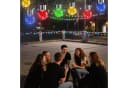 LQWELL LED Solarleuchte Außen Warmweiß Crackle Glaskugel Laterne Bild 5