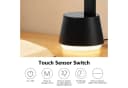 LQWELL LED Schreibtischlampe Schwarz Dimmbar mit USB Bild 5