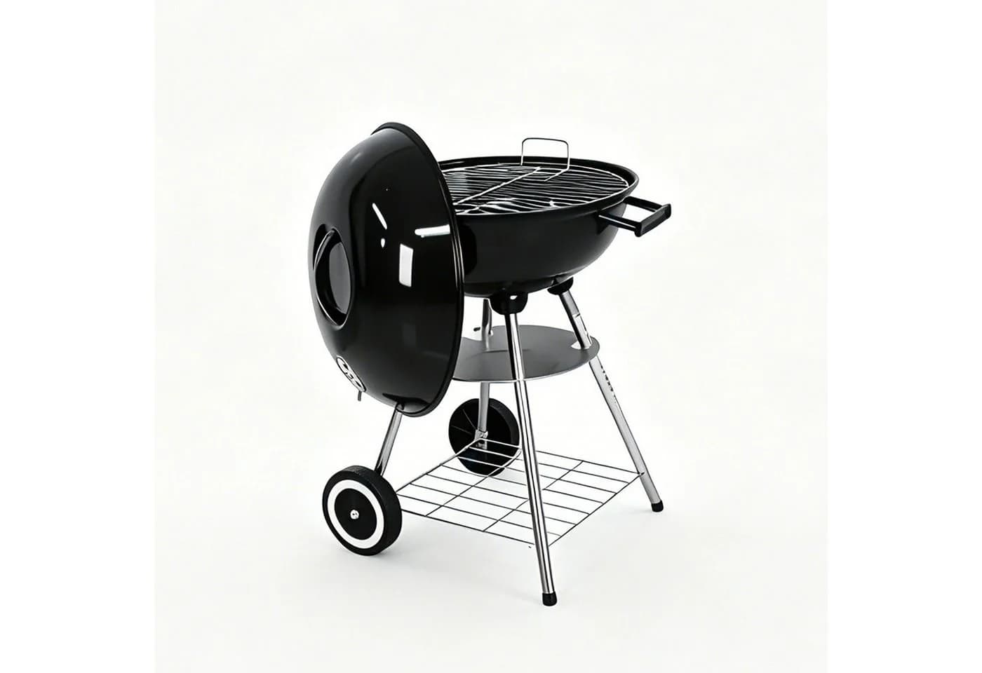 LQWELL Grillrost Barbecue Trolley mit Deckel - Bild 3
