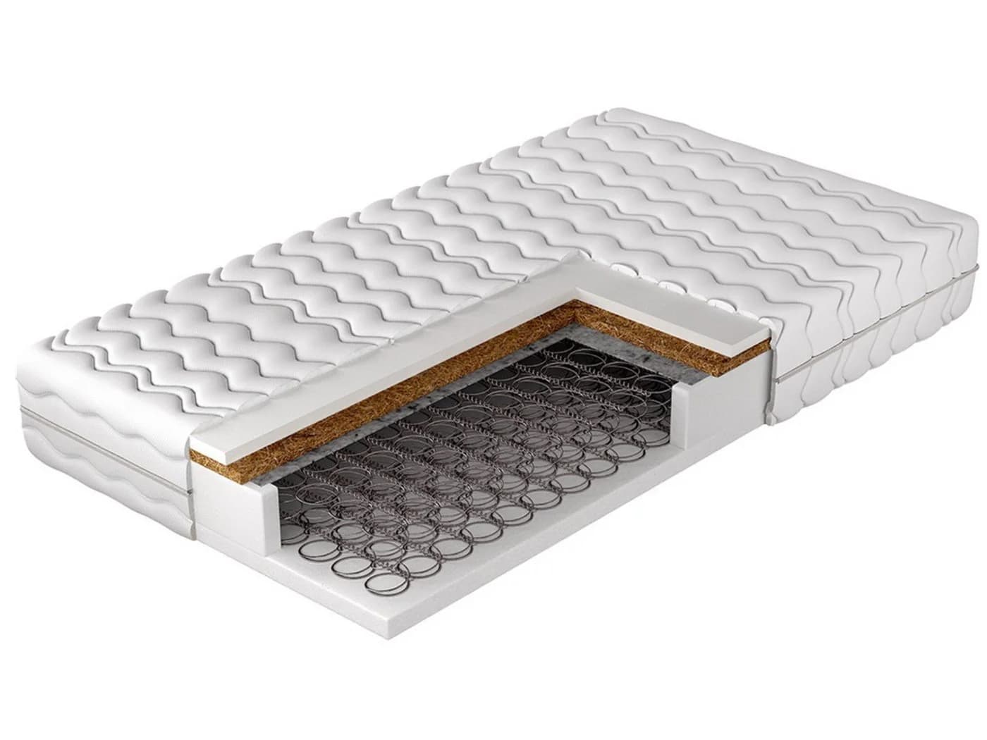 yourhouse24 Bonnellfederkernmatratze Presto Kokos beidseitig hypoallergen - Bild 2