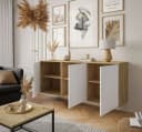 yourhouse24 Kommode Sanayi Sideboard Push-Open 3 Fächer Bild 3