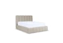 yourhouse24 Polsterbett Cande Bouclé Beige mit Bettkasten & Lattenrost Bild 1