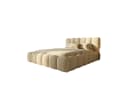 yourhouse24 Polsterbett DALLAS Slim Bouclé Beige mit Bettkasten Bild 5