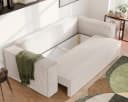 yourhouse24 Sofa BALI Beige Schlaffunktion & Bettkasten Bild 4