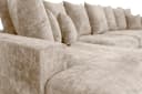 yourhouse24 Wohnlandschaft XXL SELLO U mit Schlaffunktion Beige Bild 5