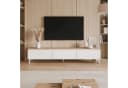 yourhouse24 Lowboard TV SELIA 200 Mattweiß Eiche Push-to-Open Bild 1