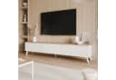 yourhouse24 Lowboard TV SELIA 200 Mattweiß Eiche Push-to-Open Bild 3