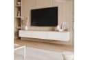 yourhouse24 Lowboard TV SELIA 200 Weiß Matt Eiche Push-to-Open Bild 3