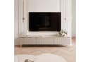yourhouse24 Lowboard TV SELIA 200 3D-Riffelung Gold Kaschmir Bild 1