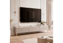 yourhouse24 Lowboard TV SELIA 200 3D-Riffelung Gold Kaschmir Bild 3
