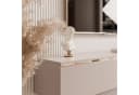 yourhouse24 Lowboard TV SELIA 200 Kaschmir Asymmetrische Riffelung Bild 5