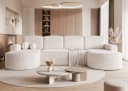 yourhouse24 Wohnlandschaft U-Sofia U Schlaffunktion Bettkasten Bild 2