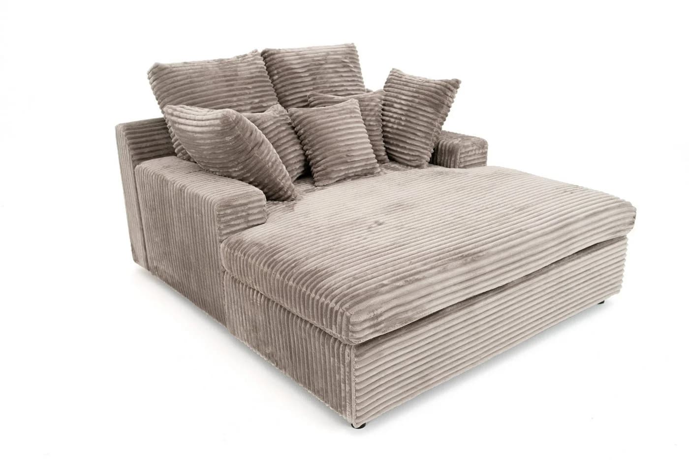 yourhouse24 Sofa LAZY ONE Cord Beige mit Bettfunktion