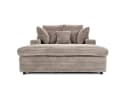yourhouse24 Sofa LAZY ONE Cord Beige mit Bettfunktion Bild 3