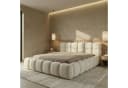 yourhouse24 Polsterbett BOSTON Slim Samt Beige Bettkasten Bild 3