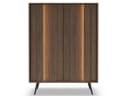 yourhouse24 Highboard AMARO 94cm Eiche Dunin mit Lamellen & LED Bild 2