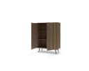 yourhouse24 Highboard AMARO 94cm Eiche Dunin mit Lamellen & LED Bild 4