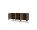 yourhouse24 Sideboard AMARO 183cm Eiche Dunin mit Lamellen & LED Bild 3