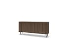 yourhouse24 Sideboard AMARO 183cm Eiche Dunin mit Lamellen & LED Bild 5