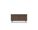yourhouse24 Sideboard AMARO mit LED & Lamellen Eiche Dunin Bild 4