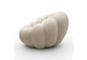 yourhouse24 Drehsessel ORIA Bouclé-Stoff Sessel mit Fußstütze Bild 5