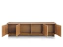 yourhouse24 Lowboard Fernsehtisch YASUMI Eiche Carmel Japandi Bild 4