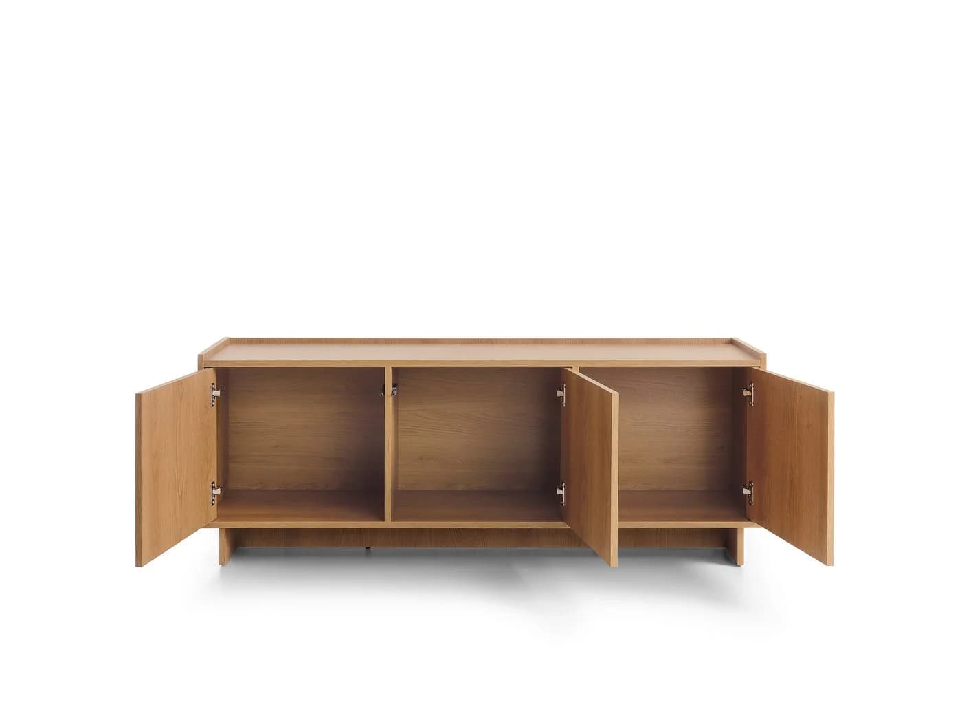 yourhouse24 TV Lowboard YOSHI Eiche Carmel Minimalistisch - Bild 5