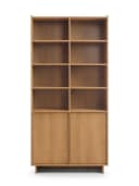 yourhouse24 Bücherregal YASUMI Eiche Carmel Japandi Bild 2