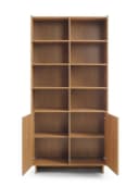 yourhouse24 Bücherregal YASUMI Eiche Carmel Japandi Bild 4