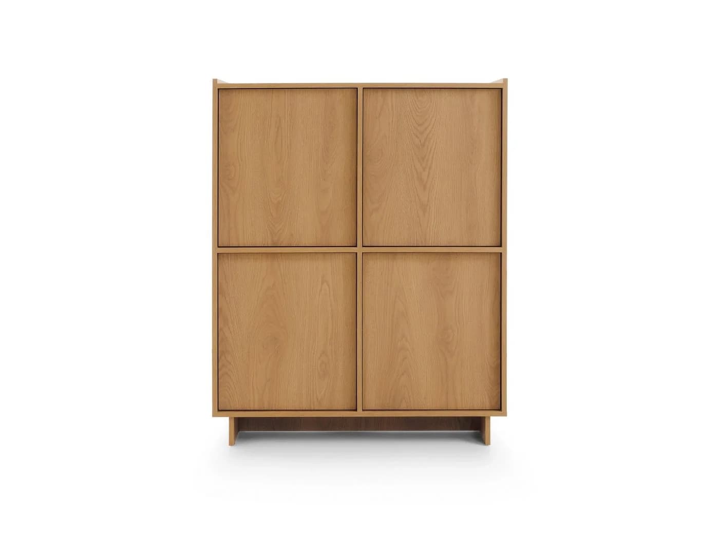 yourhouse24 Highboard YASUMI Eiche Carmel Moderner Japandi-Stil - Bild 5