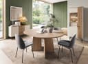 yourhouse24 Esstisch ELENA ausziehbar Eiche Japandi Design Bild 1