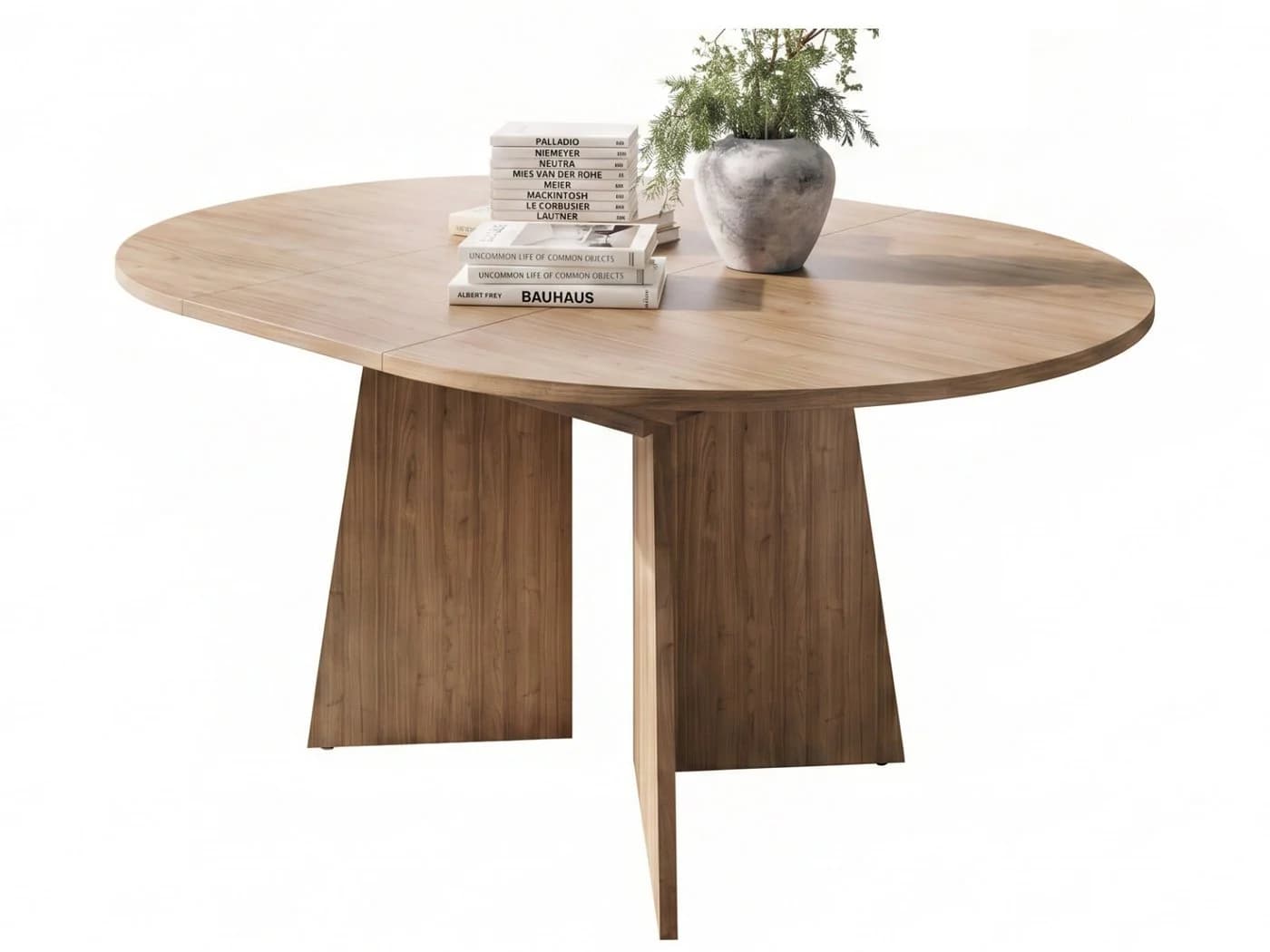 yourhouse24 Esstisch ELENA ausziehbar Eiche Japandi Design - Bild 2