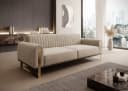 yourhouse24 3-Sitzer Sofa Vamos Samt Metallgestell Bild 2